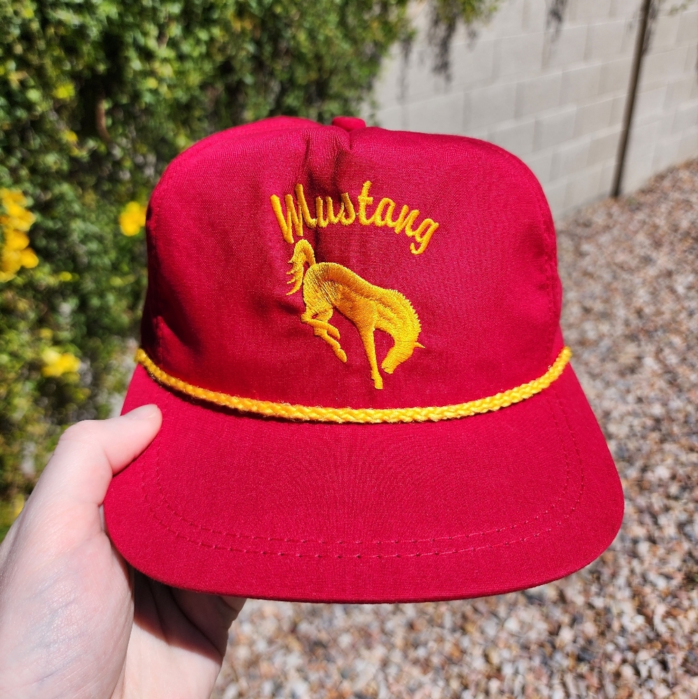 Rare Vintage Mustang Trucker Hat!
